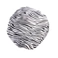 thumbnail image 1 of Capó de pelo ancho de ala de bronceado cabezal bufanda tapa de dormir de moda softness sombrero turbans cabeza cubierta de pelo envolturas para las mujeres Sleeping Zebra Stripes Scienceny AP008211-08, 1 of 6