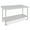 With tailgate, variant on ChaoLink Stainless Steel Prep Table,36*24" Kitchen Work Tables with Wheels,NSF Commercial Worktable for Restaurant and Home