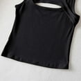 thumbnail image 4 of SNKSDGM Female Long Tank Tops for Women Tank Tops for Women Plus Women off The Shoulder Thread Slim Slim Tight Sexy Inside with Beautiful Back Top S, 4 of 5