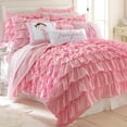 thumbnail image 3 of Levtex Home - Bella - Kids Decorative Pillow (12x24in.) - fairy tales Come True - Pink and White, 3 of 3
