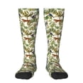 thumbnail image 1 of Fotbe Jungle Animals Calcetas Divertidas Estampadas para Hombre y Mujer, Calcetas de Algodón hasta la Rodilla para Caminar, Correr, Enfermería y Embarazo, 1 of 6