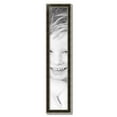 thumbnail image 2 of ArtToFrames 7" x 38" Black Panel With Silver Lip Picture Frame, 7x38 inch Multi Wood Poster Frame (WOM-5093), 2 of 7