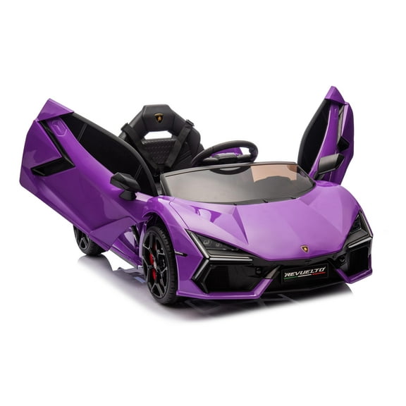 Towallmark 12V Ride On Car for Kids, Licensed Lamborghini Revuelto Electric Vehicle, Battery Powered Sports Car Toy for Boys & Girls,Kids Christmas Gifts