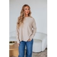 thumbnail image 4 of Naomi Knit Sweater - Oatmeal, 4 of 5