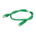 thumbnail image 2 of C2G 2ft Cat6 Snagless Unshielded (UTP) Ethernet Network Patch Cable - Green - patch cable - 2 ft - green, 2 of 3