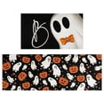 thumbnail image 2 of Juego De Alfombras De Cocina Para Halloween Alfombra De Cocina Con Calabazas Y Letras De Halloween Almohada Lavable Juego De Alfombras De Cocina Cómodas, 2 of 4