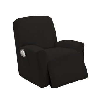 THJ Stretch Recliner Slipcover – Fits Lazy Boy & CHEERS Chairs, Floral Pattern, Polyester