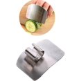 thumbnail image 1 of Multi-functional stainless steel anti-cut hand guard slice shred vegetable finger guards, 1 of 5