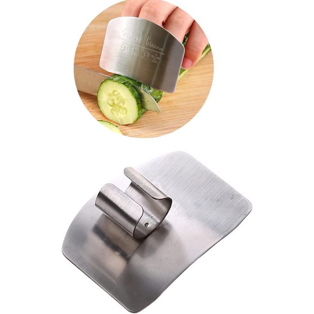 Multi-functional stainless steel anti-cut hand guard slice shred vegetable finger guards