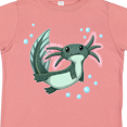 thumbnail image 4 of Inktastic Cute Axolotl Swimming with Bubbles Boys or Girls Toddler T-Shirt, 4 of 5