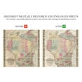 thumbnail image 3 of 1851 Wisconsin Map Poster - Vintage Map of Wisconsin Wall Art - Old Wisconsin Map Art Poster, 3 of 8