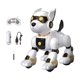 thumbnail image 2 of Juguete para perro robot, juguete electrónico para mascotas, perro mecánico eléctrico con detección de gestos, juguete para cachorros con control oro, 2 of 9