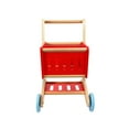 thumbnail image 3 of Tooky Toy Fun and Educational Wooden Shopping Cart, 3 of 4