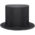 thumbnail image 1 of wonima02 Black Top Hat for Men, Novelty Magician Collapsible Cap Butler Formal Costume Top Hat for Dress Up Birthday Party Comedy Show Supplies, 1 of 1