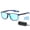 4, variant on Colorblind Correction Glasses For Red Green Blue Yellow Purple Color Blindness Indoor Outdoor Daily Driving Use Assorted Frame Colors 1 Pack Color Vision Deficiency Corrective Eyewear
