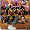 thumbnail image 6 of Event & Party New Years Banners 2026 Decorations Banner Colourful Banner Fabric Happy New Years Background Banners for New Year'S, 1 Fireworks New Year Backdrop, 6 of 9