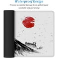 thumbnail image 6 of Japanese Gaming Mouse Pad XL,Cherry Blossom Extended Large Desk Mat,Large Mouse Pad for Desk,Non-Slip Rubber Base Stitched Edge 31.5 x 11.8 in, 6 of 17