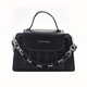 thumbnail image 1 of Bolsas De Hombro Bolso de hombro con cadena de PU de color puro para mujer, minibolsos de moda a la moda (negro) Tmvgtek Para Estrenar, 1 of 8