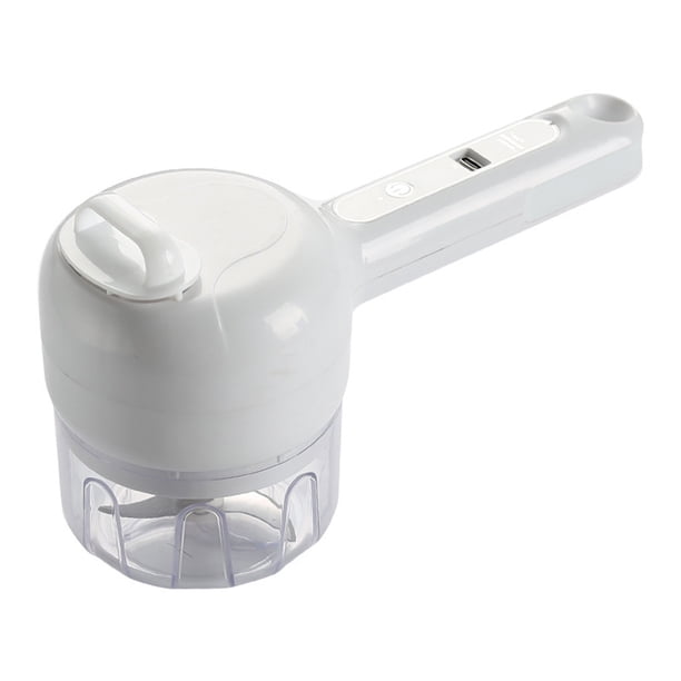 Naiovety Triturador de barro de ajo inalámbrico eléctrico Chopper Carga USB Mezclador de prensado de alimentos Picadora de carne para máquina Type2 NO2
