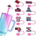 thumbnail image 1 of Stanley Mean Girl Straw Covers - Reusable Straw Tips, 8Pcs for 40&30 oz Cups, 1 of 5