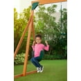thumbnail image 5 of Trailside Cedar Swingset with Belt Swings and Trapeze Bar, All Wood, Hardware, and Assembly Instructions Included, 5 of 10
