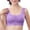 Purple, variant on qolati Sports Bras for Women High Support Wireless Breathable Liftup Everyday Lace Bra Plus Size No Underwire Comfortable Underwear