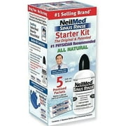 NeilMed Sinus Rinse Starter Kit with 5 Premixed Packets