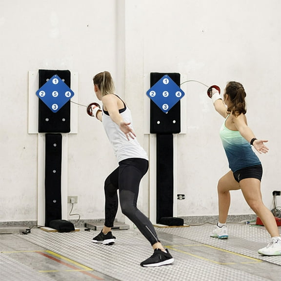 RENACLIPY 2-Pack Weather Resistant Rubber Fencing for Indoor and Outdoor Practice Training