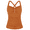 Tangy Orange, variant on Hilor Women's Tankini Tops Tummy Control Swimsuits Cross Back Bathing Suit Top