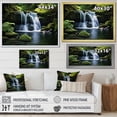 thumbnail image 4 of Designart "Scenic Landscape Waters" Landscapes Floater Framed Canvas Art Print, 4 of 7