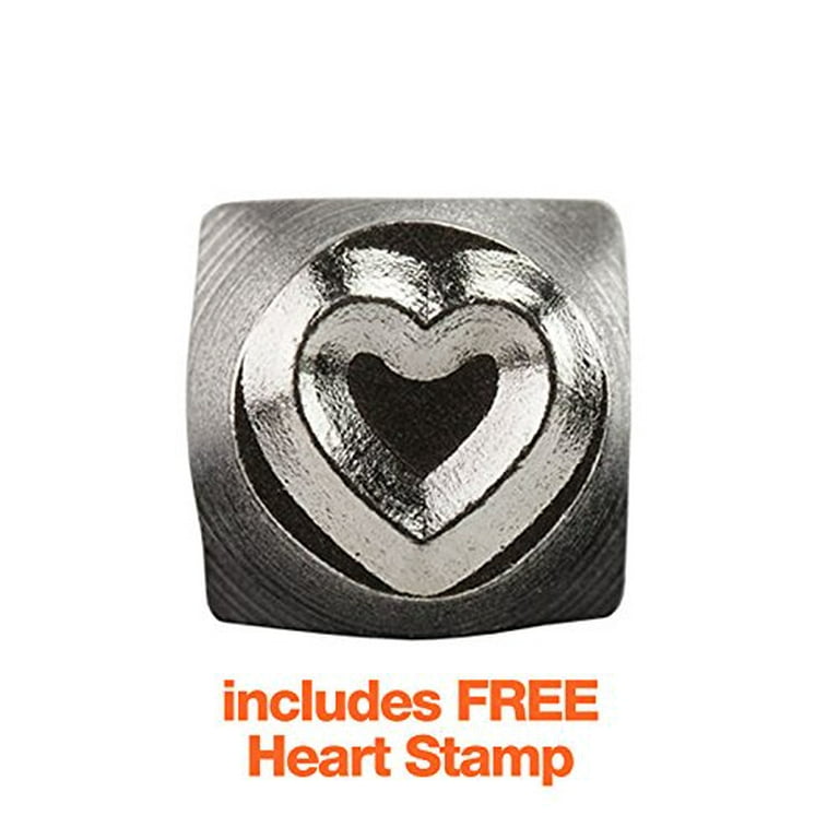 ImpressArt® Aluminum Heart with Ring Stamping Blanks