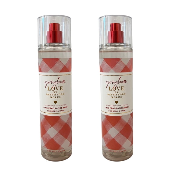 Bath & Body Works Gingham Love Mist 8 fl oz 2 Pack