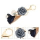 thumbnail image 4 of KAKOWELY Llavero con borla y flor de tela, llavero decorativo con colgante de cadena, 4 of 5
