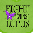 thumbnail image 4 of Inktastic Fight Against Lupus with Butterfly Boys or Girls Baby Bib, 4 of 4