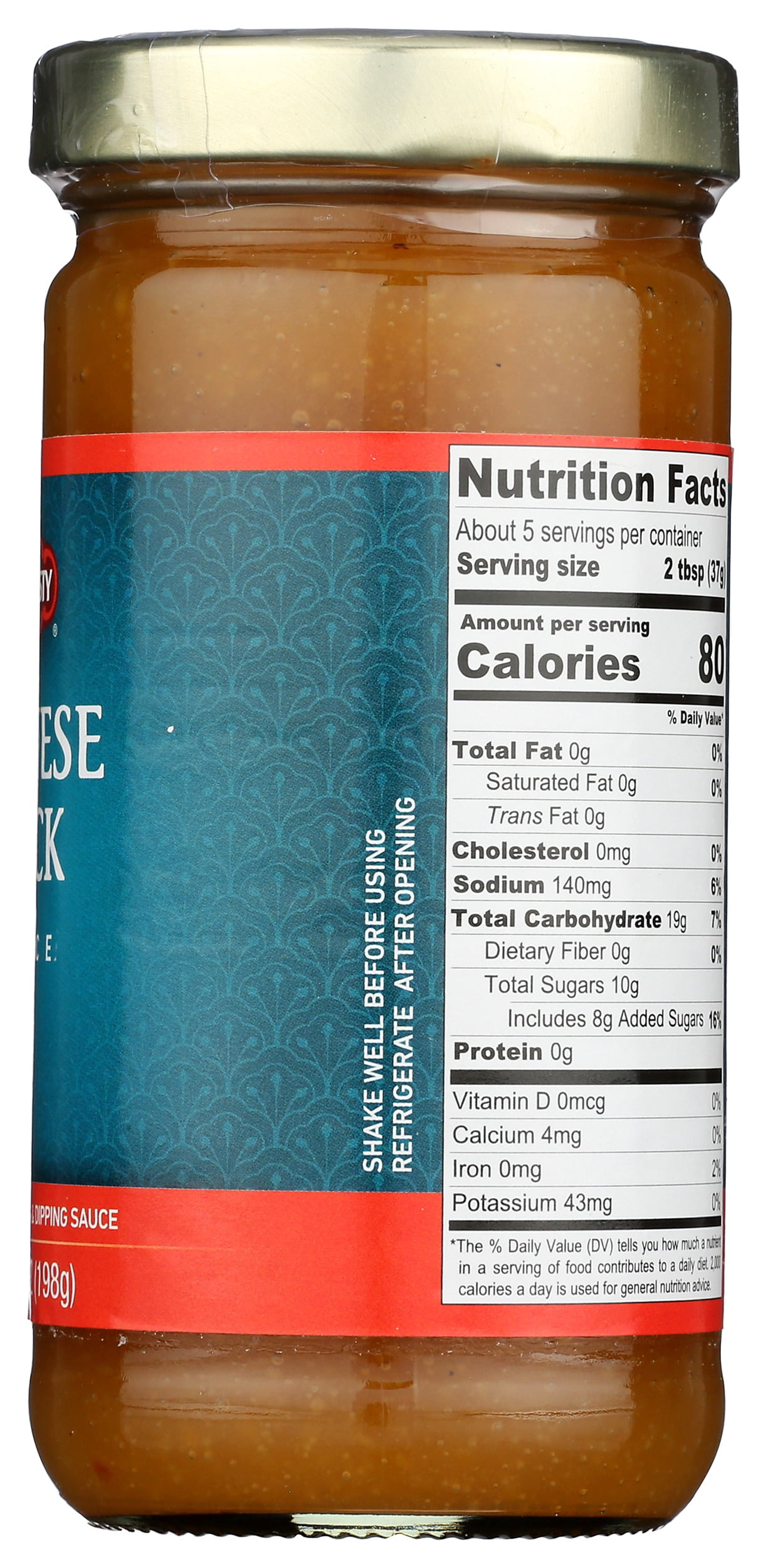 Pack of 6, Dynasty Chinese Duck Sauce, 7 oz