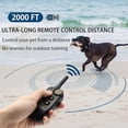 thumbnail image 3 of Electric Shock Collar - Dog Training Collar with Remote 2000ft, Waterproof Dog Shock Collar for Medium Large Dogs with Strong Vibration&Beep, Rechargeable E Collar with 1 Collar Straps, 3 of 5