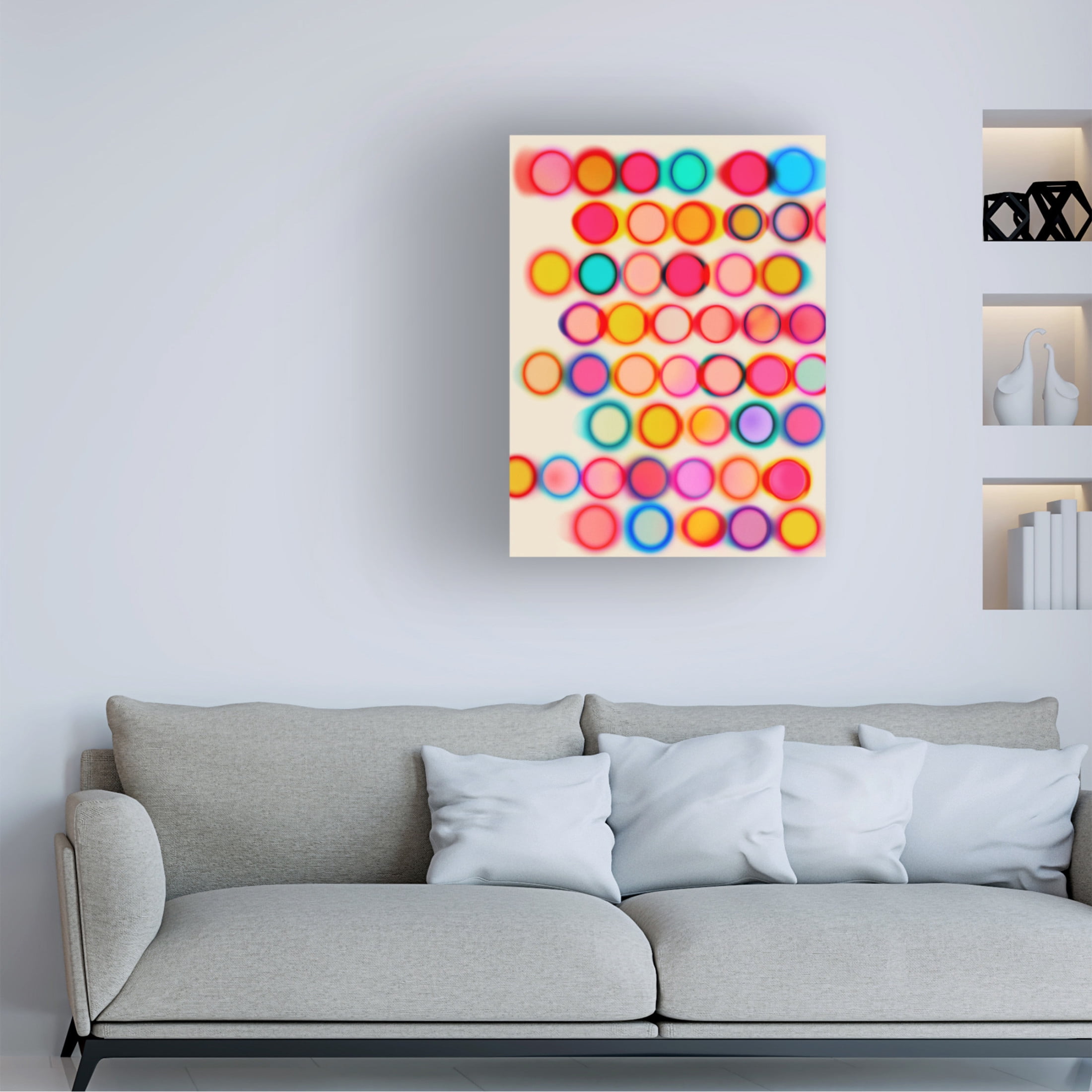 Trademark Fine Art Jazzberry Blue Glow Canvas Wall Art