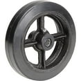 thumbnail image 2 of Global Industrial 8"" x 2"" Mold-On Rubber Wheel - Axle Size 3/4"", 2 of 3