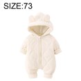 thumbnail image 2 of Ropa de una pieza de otoño e invierno para bebés; ropa de gateo para niños y niñas (Beige), 2 of 6