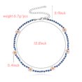 thumbnail image 4 of 6 Pcs Colliers Ras du Cou Perlés Vsco Boho Collier de Fleurs Fait Main Collier Mignon pour Adolescentes Ensemble de Colliers de Plage, 4 of 6
