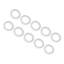 10pcs Engine Oil Crush Washers Drain Plug Gaskets 12x20x2mm 0.47''x0.79''x0.08'' for Auto Car