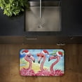 thumbnail image 3 of Stupell Industries Holiday Flamingo Girlfriends Printed Anti-Fatigue Floor Mat, design by Paul Brent, 30"x18", 3 of 9