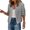 Grey S, variant on Lady Coat Glittering Sequin Round Neck Zipper Closure Long Sleeves Cardigan Short Type Loose Club Performance Stage Party Jacket