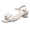 White, variant on Vedolay Summer Flat Sandals Slides for Women Comfort Adjustable Slide Sandals Sport Recovery Sandals,White 7.5