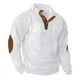 thumbnail image 1 of Suéter de pana para hombre, suéter de invierno, sudadera cálida para hombre sin capucha, suéter para hombre, suéter de trabajo de invierno, 1 of 5