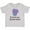 AC-Heather Grey, variant on Inktastic I Love my Great Aunt Elephant Purple Blue Boys Baby T-Shirt