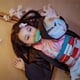 thumbnail image 3 of Disfraz de cosplay UQJE para niños Kamado Tanjir, disfraz de anime para Halloween, 3 of 7