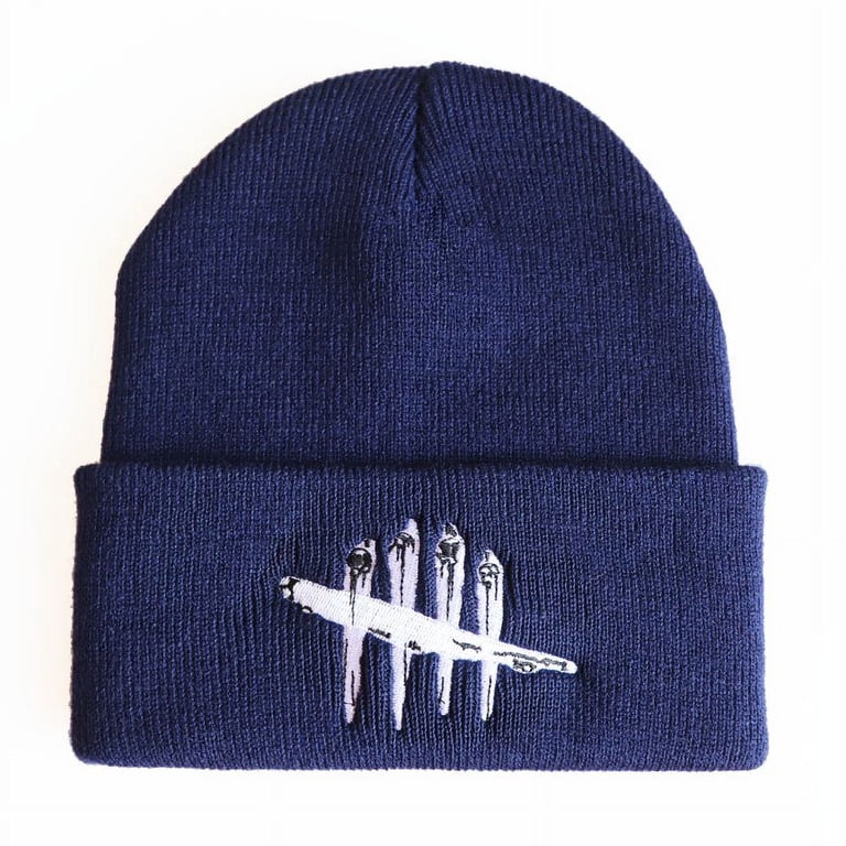 KEINXS Embroidery Knitted Hat Dead by Daylight Printed Thick 