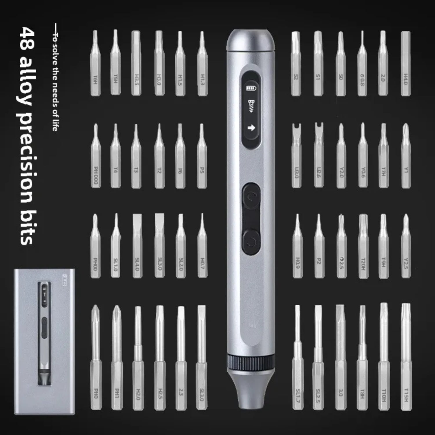 Electric Screwdriver Kit Power Screwdrivers, 3.7V