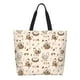 thumbnail image 1 of Balery Retro Rooster Bolsa Tote Estilo Estético con Cremalleras, Bolsa de Hombro, Bolsa de Compras Grande y Plegable, 1 of 8